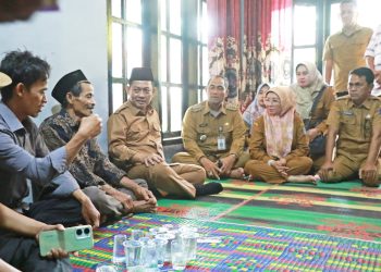 Najib Hamas Takziah ke Rumah Duka Alm Pegawai BRI Link