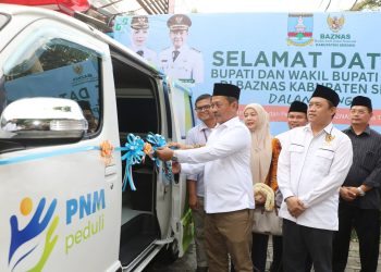 PNM Serahkan Bantuan Mobil Ambulan untuk Baznas Kabupaten Serang