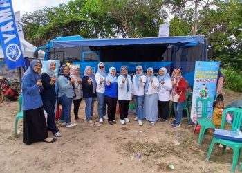 Dukung Gebyar Ekspo UMKM Ekraf di Mancak, DKBP3A Kabupaten Serang Berikan Layanan KB Gratis