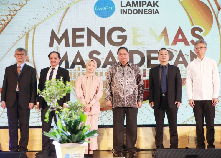 Perseroan Terbatas (PT) Lamipak Indonesia diresmikan oleh Menteri Koordinator (Menko) Bidang Perekonomian Republik Indonesia, Airlangga Hartarto di Kecamatan Cikande,  Jum’at, 1 Agustus 2025.