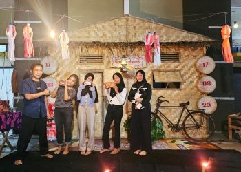 Warga Perum Banjar Serang Regency 2 Mengambil Tema Masa Revolusi pada Perayaan HUT RI ke-80