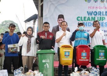 Peringati WCD, Pemkab Serang Gelar Gotong Royong Bersihkan Sampah