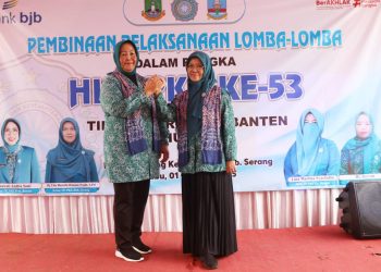 TP PKK Banten Berikan Pembinaan kepada Kader di Mancak