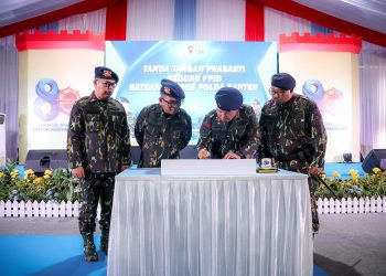 Banten Perkuat Sinergi dengan Brimob, Gubernur Andra Soni: Keamanan Kunci Pertumbuhan Ekonomi