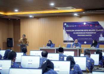 Gubernur Andra Soni Profiling ASN Pemprov Banten untuk Penguatan Sistem Merit