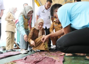 Bupati Serang Ratu Zakiyah Buka Pelatihan Ecoprint di Rutan Kelas II B Serang