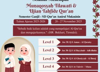 Wahai Santri SDQ Amirul Mukminin Jadilah Bright Star!