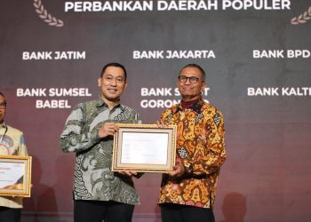Bank Banten Raih Penghargaan Sebagai Perbankan Daerah Terpopuler pada Disway Award 2025