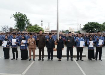 Bupati Serang Ratu Zakiyah Lantik 6.057 PPPK Paruh Waktu