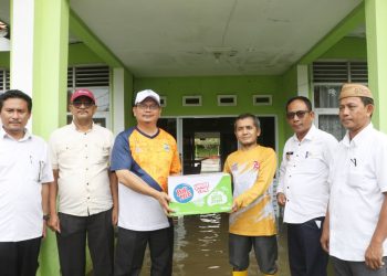 SMPN dan SDN di Kramatwatu Terendam Banjir, Asda Febriyanto Bakal Normalisasi Kali Tonjong
