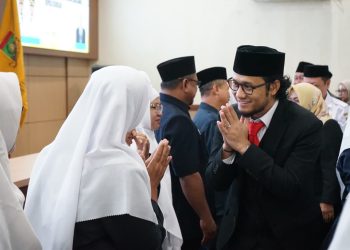 Wakil Walikota Cilegon Fajar Hadi Prabowo Lantik 21 Kepala Sekolah
